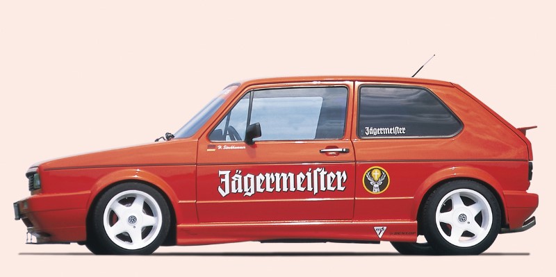 Sideskirts VW Golf I without venderspacers Rieger