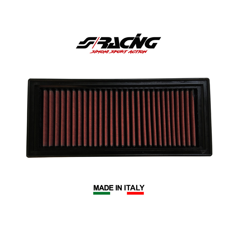 Simoni Racing Replacement air filter  Fiat Panda 1.1/1.2 (52,60 BHP) 2003-2011 / Lancia Ypsilon 1.2 (60 BHP) 2003-2007