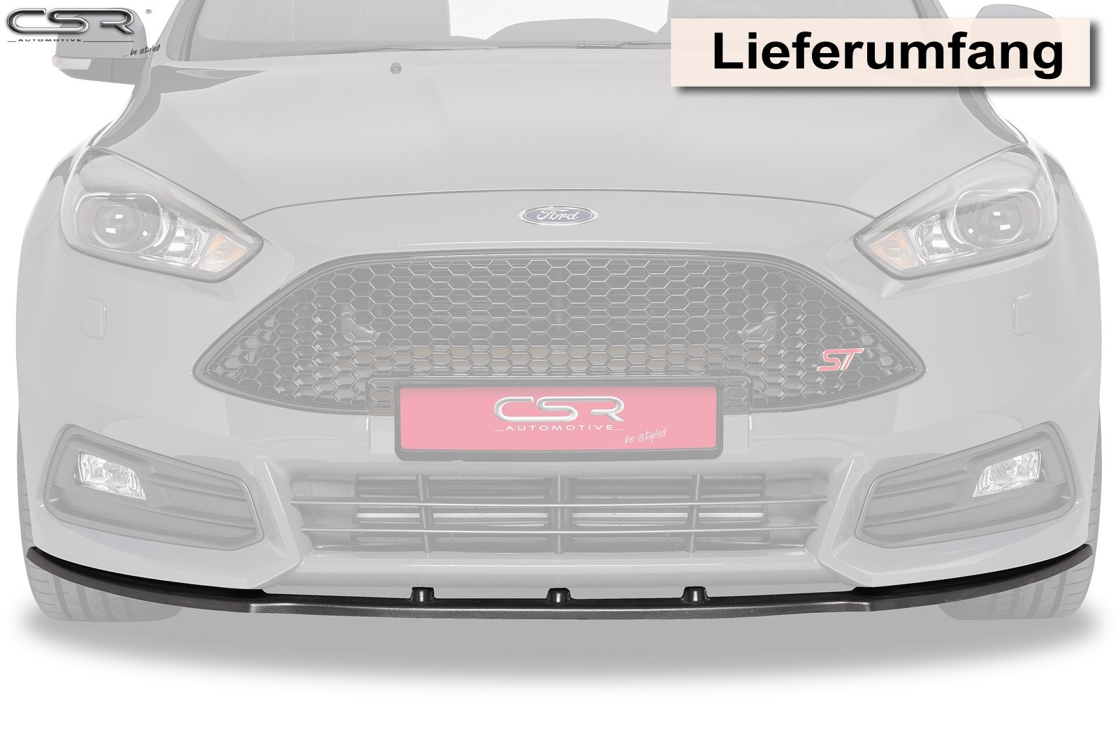 Voorspoiler Ford Focus III ST CSL132-G