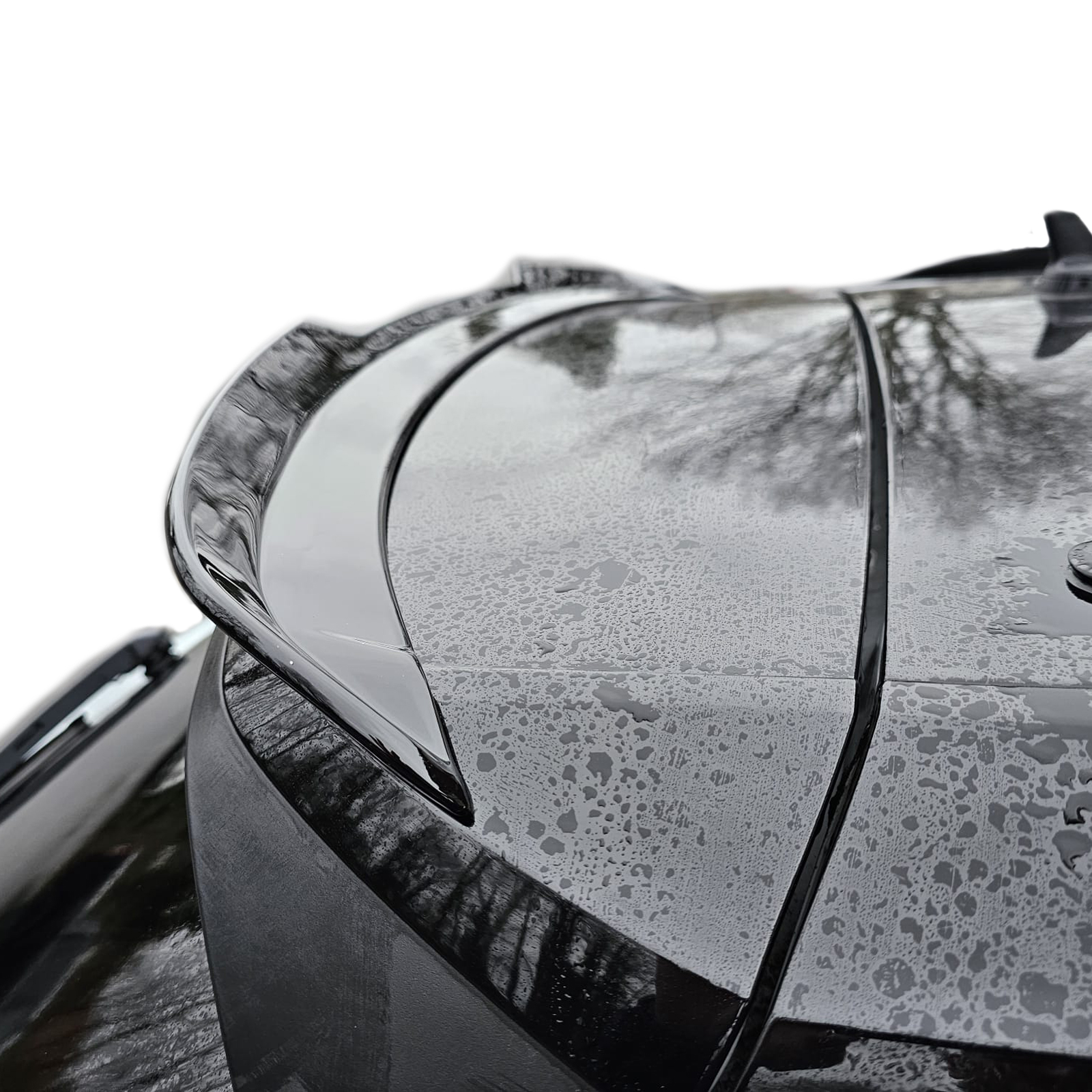 Spoiler Volkswagen T-Roc 17-21 Glans Zwart