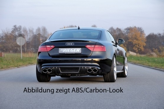 Achterbumper Diffusor Audi A5 B8/B81 07-11 S-line Rieger
