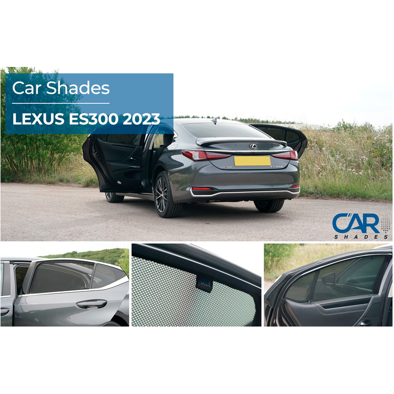 Set Car Shades (rear side doors)  Lexus ES300 2018-2025 (2-pieces)