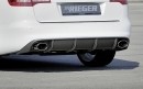 Achterinzet Audi A6 4F facelift Rieger ABS Carbon (org.)