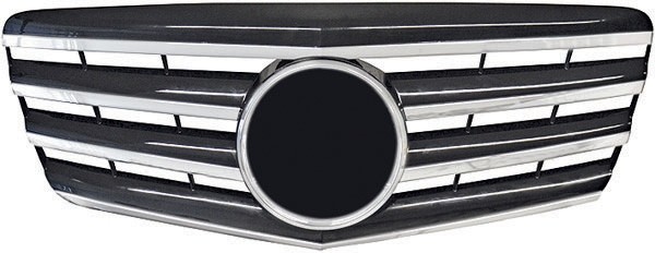 Grill Mercedes W211 06-09 chrome/black