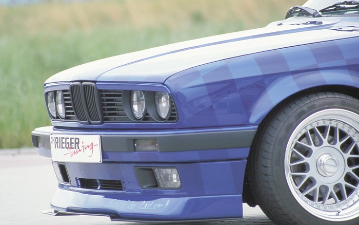 Spoilerzwaard voor Voorspoilerlip BMW E30 Rieger