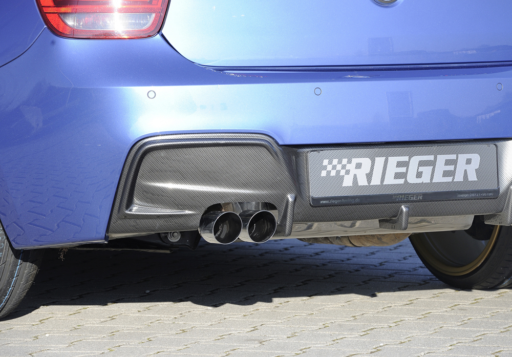 Achterdiffuser BMW 1 serie Rieger