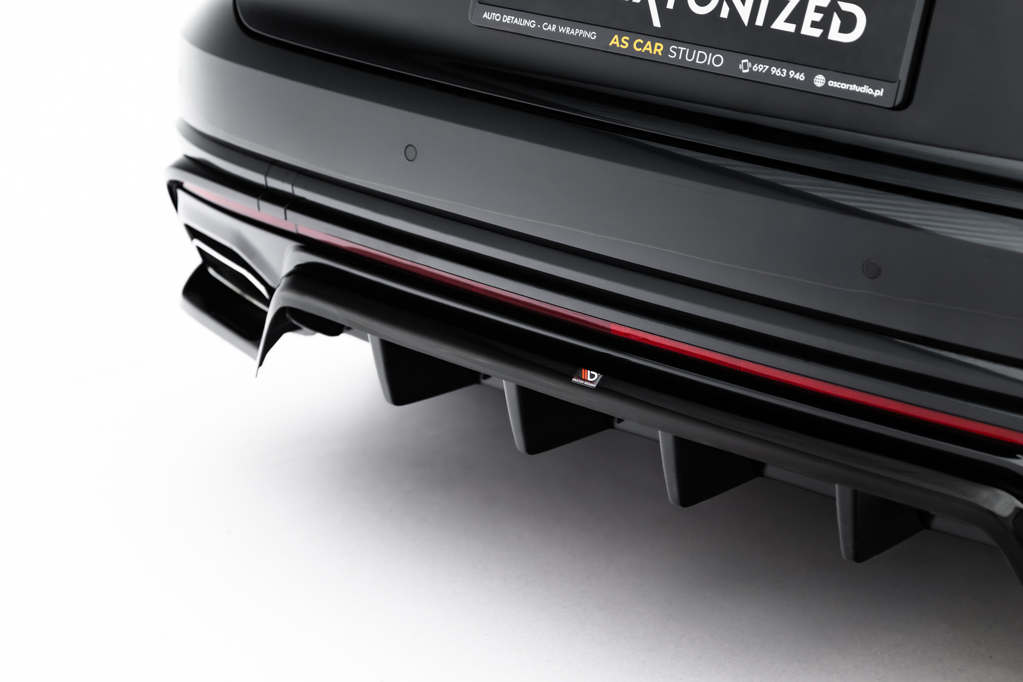 Rear Splitter Volkswagen Touareg R-Line Mk3 Facelift