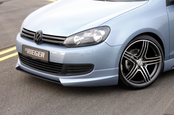 Voorspoilerlip VW Golf VI Rieger