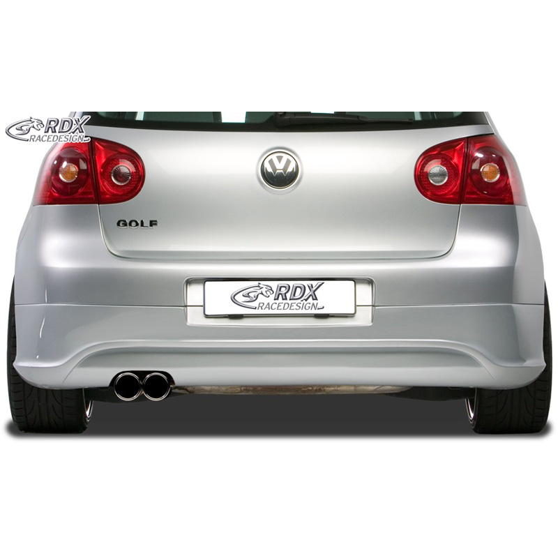 Rear bumper skirt  Volkswagen Golf V R32 Hatchback 3/5-doors 2003-2008 (exhaust left) excl. Variant/Plus (ABS)