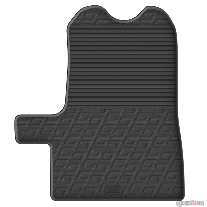 Gledring Rubber car mat  Maxus eDeliver 7 2023- (G profile 1-piece)