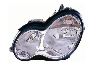 koplamp, Bosch, H7+H7, pneum verstelb, rechts, 03/2004-Mercedes