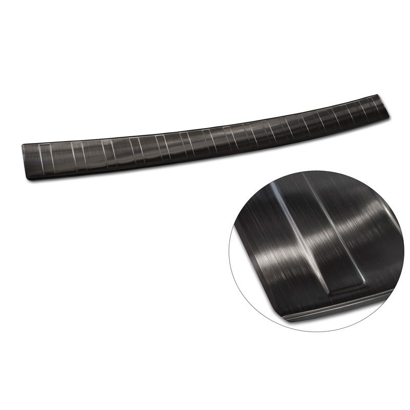 Zwart RVS Achterbumperprotector  Ford Tourneo Connect III 2022- 'Ribs'