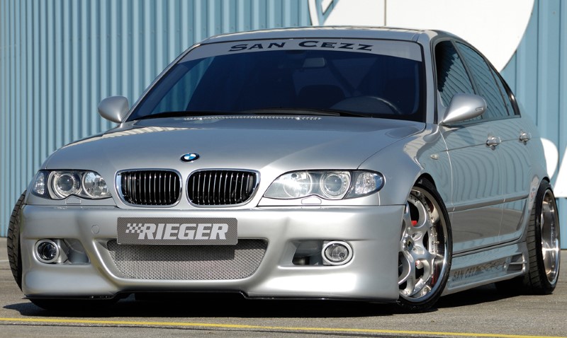 Frontbumper BMW E46 M3-Look vanaf 2002 RiegerFrontbumper BMW E46