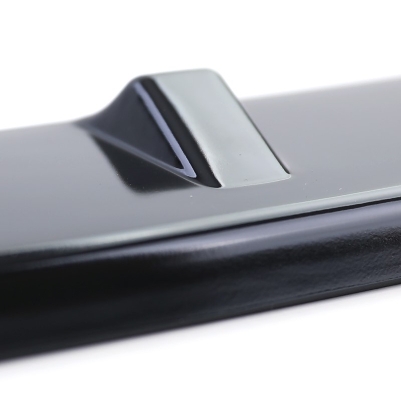 Voorspoiler BMW 3-Serie E46 Sedan/Touring 01-05 Glans Zwart