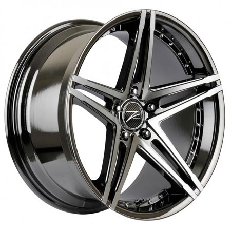 Z-Performance Four Black Chrome - Face Polish 9,5x19 5x120 ET40