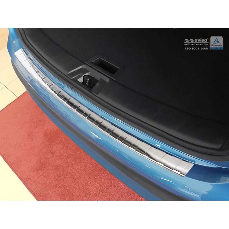 RVS Achterbumperprotector  Nissan Qashqai II Facelift 2017-2021 'Ribs'