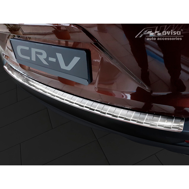 Stainless Steel Rear bumper protector  Honda CR-V (CW) 2018-2023 'Ribs'