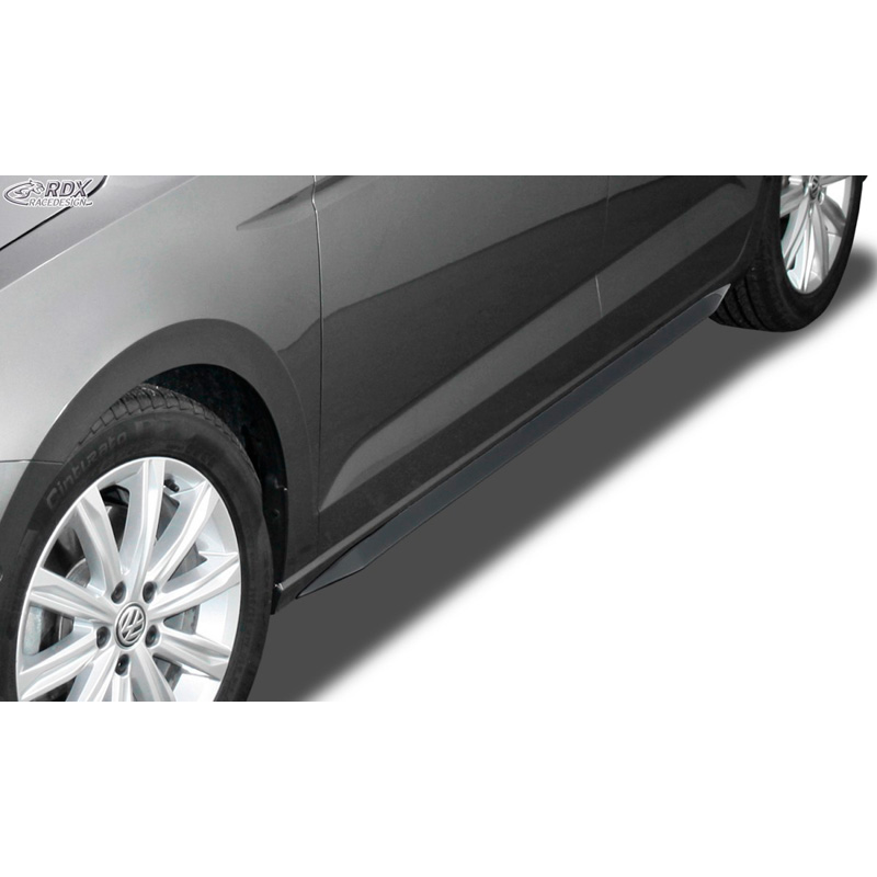 Side skirts 'Slim'  Volkswagen Touran 5T 2015- (ABS glossy black)