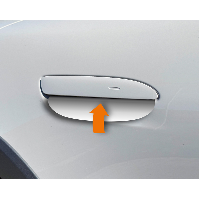 Foliatec LACK paint protection foldable door grip set- 4 pieces
