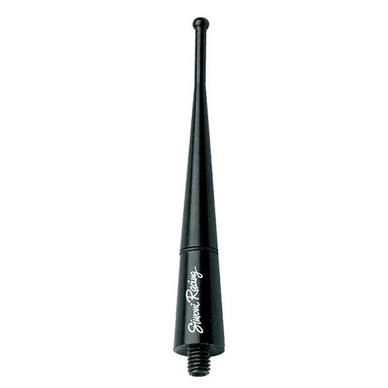 Simoni Racing Aluminum Antenna 8V - Black - Length 9cm