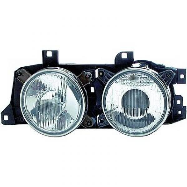 Koplamp links BMW E34 88-95 DEPO