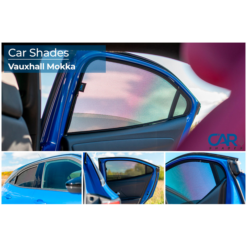Set Car Shades (rear side doors)  Opel Mokka 5 doors 2020- (2-pieces)