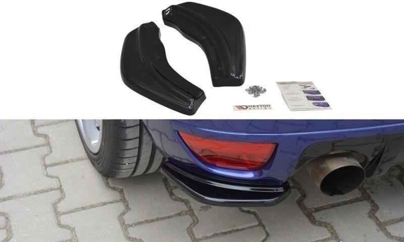 Achterzij Spoilers Ford Focus ST Mk3 FL Glanzend Zwart
