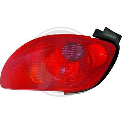 Achterlicht links P. 206 03-08 voor 206 CC
