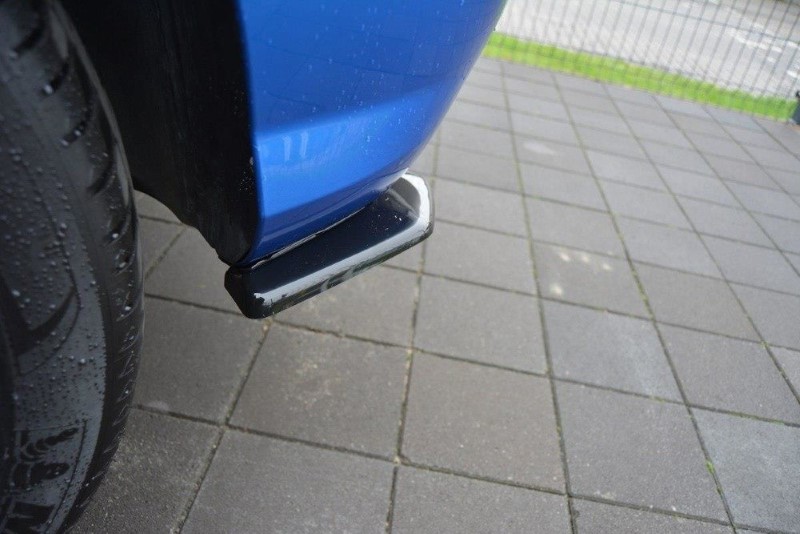 Achterzijde Spoilers Audi Q2 MK.1 Glanzend Zwart