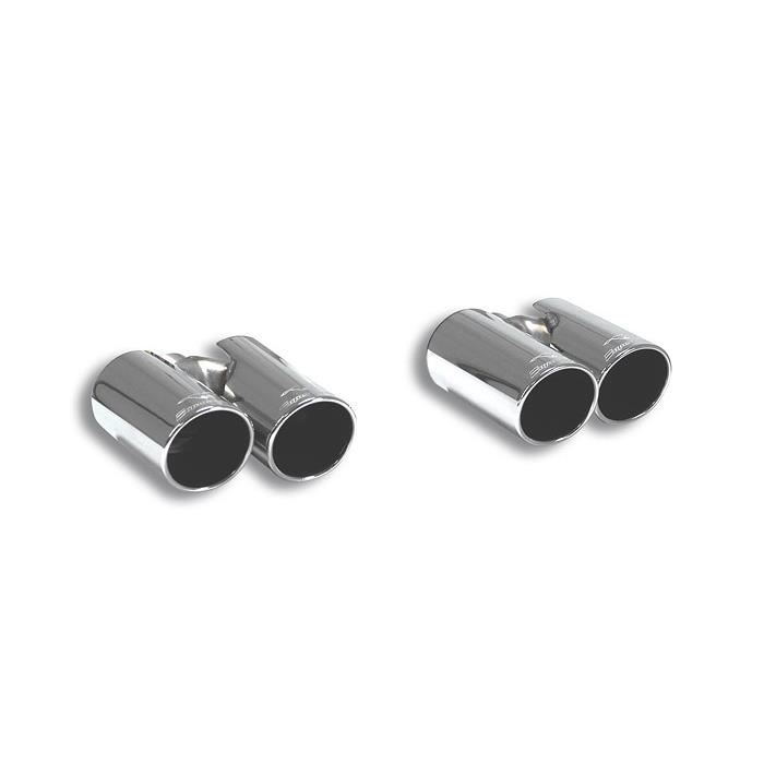 AUDI A3 8V Cabrio 1.8 TFSI (180 Hp) 2012 -> 2015 Endpipe kit OO90 Right + OO90 Left