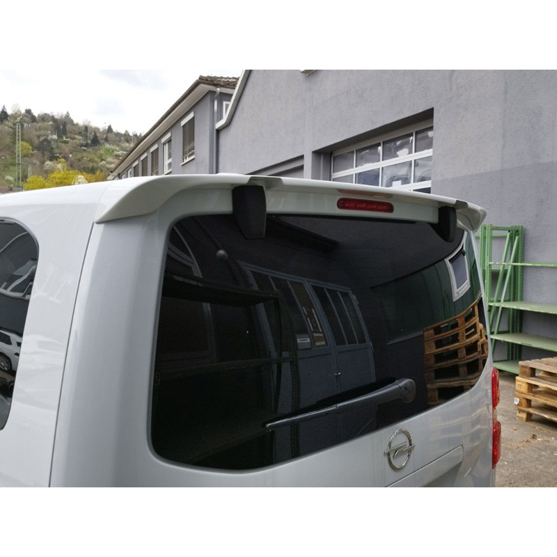 Motordrome Roof spoiler  Citroën Jumpy/Dispatch/Spacetourer & Peugeot Expert III/Traveller & Toyota Proace 2016- & Opel Vivaro C/Zafira Life 2019- (Models wih rear hatch & Opening tailgate window) (PU)