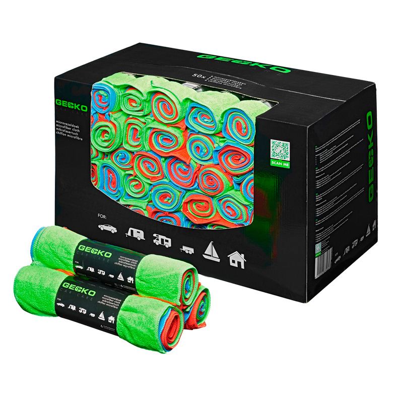 Gecko Microvezeldoeken 6-stuks 40x30cm