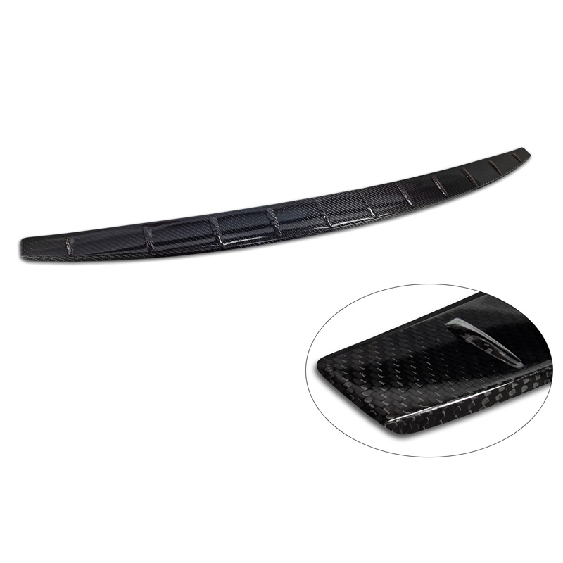Echt 3D Carbon Achterbumperprotector  Volvo EX30 2023- 'Ribs'