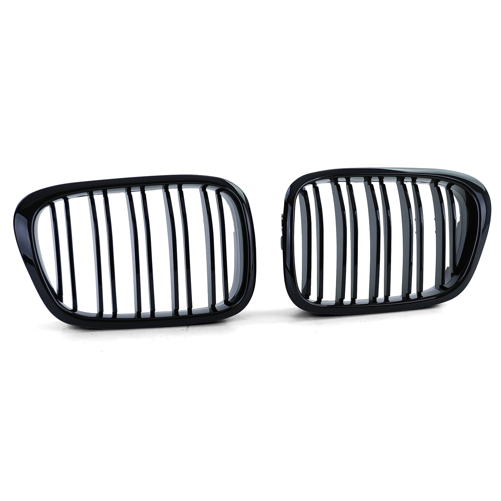 Grill Nieren BMW E39 Glans Zwart