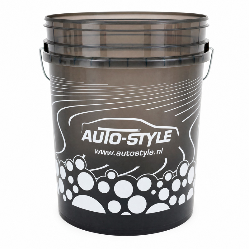 Autowascheimer 20L mit Grit/Seib - Rauchgrau Transparent