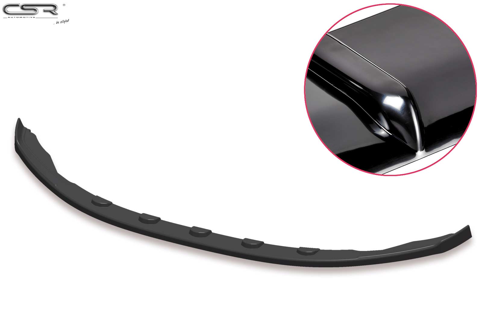 Voorspoiler VW Tiguan Glans Zwart