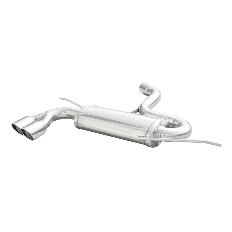 100% Inox Sport Exhaust  Volkswagen Golf V 2.0 16V TFSI GTI 200hp-230hp 2004- Ø 65 2x80mm X-Race