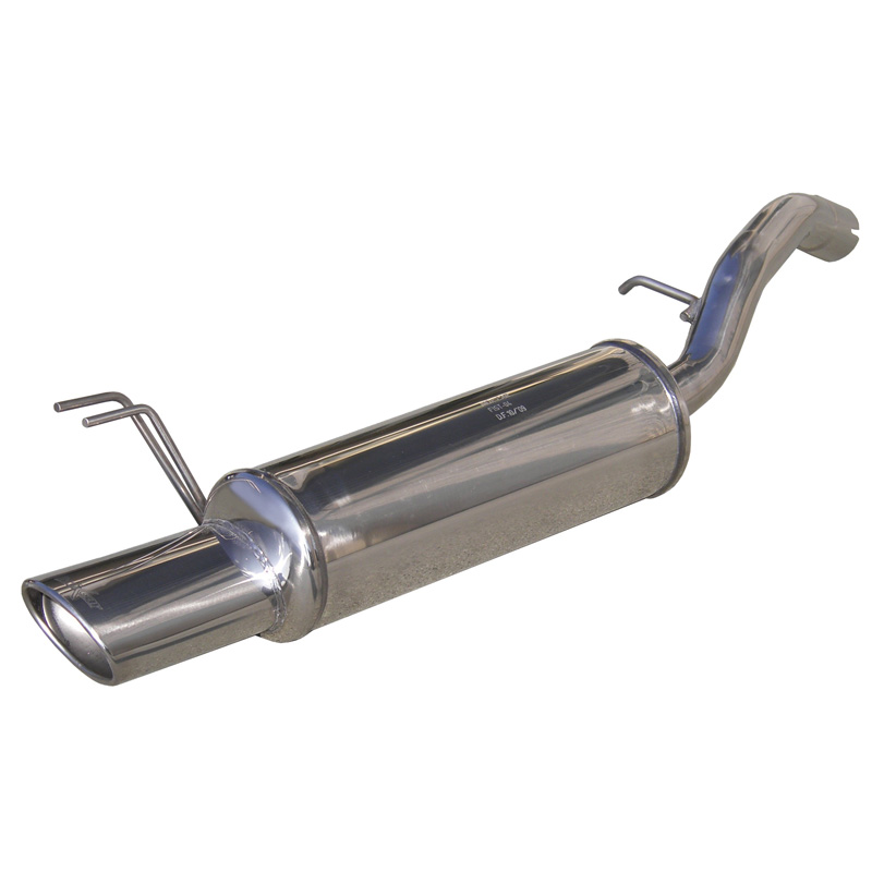 100% Inox Sport Exhaust  Fiat Stilo 1.6 16v (103HP) 120x80mm