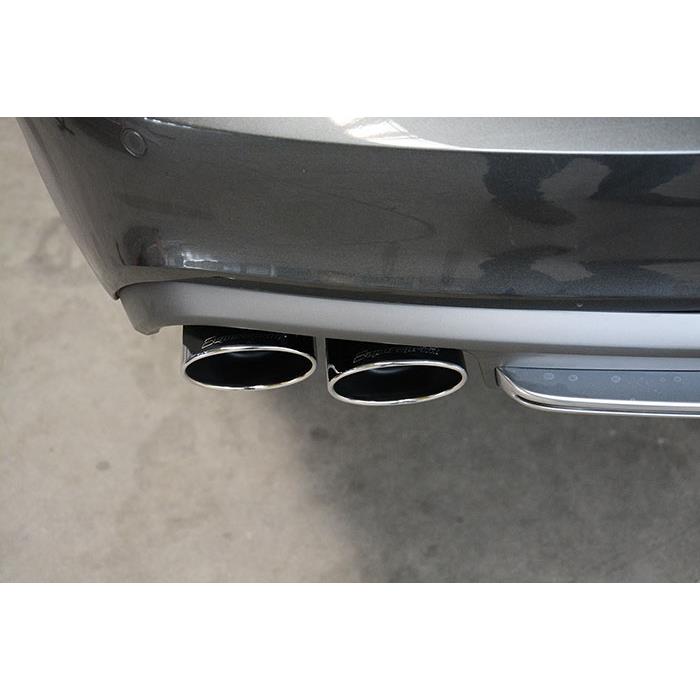 AUDI A6 C7 4G (Sedan + Avant) 3.0 TDI V6 (204 Hp) 2011 -> 2014 Rear pipe Left 100x75 (Muffler delete