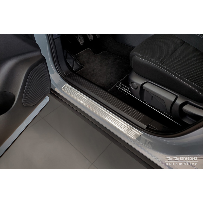 Avisa Zilver RVS Instaplijsten  Nissan Qashqai III 2021-2024 & Facelift 2024- - 'Lines' - 4-delig