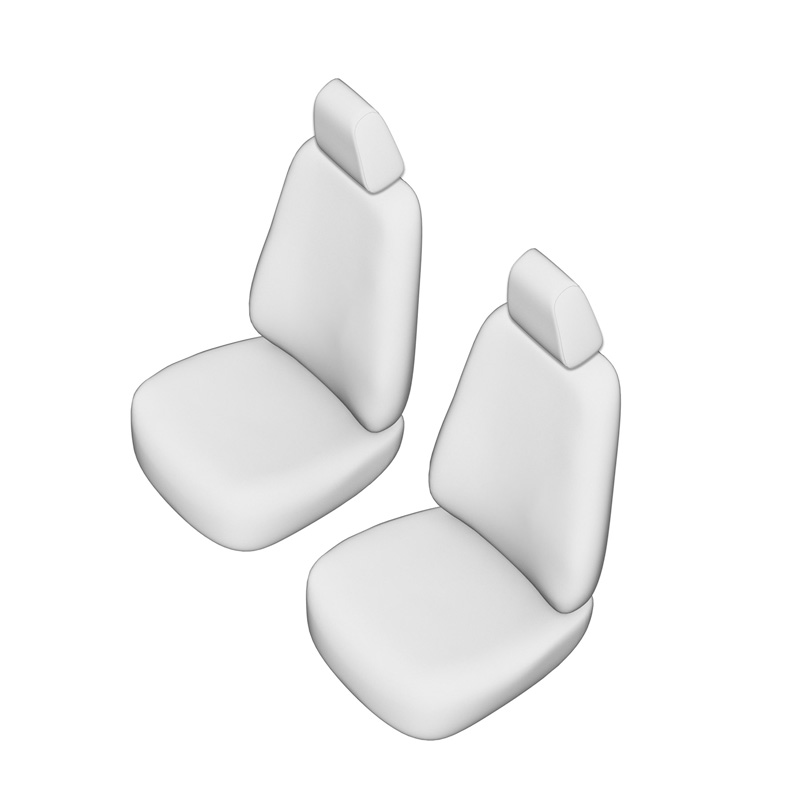 Original Design Textile seat covers 1+1  Ford Transit Custom 2023-