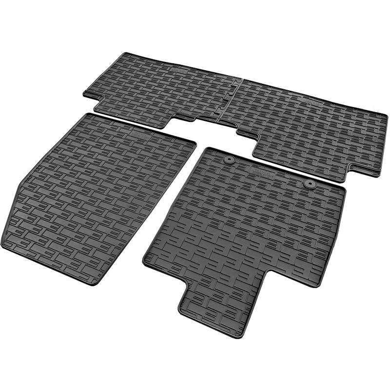 CIKCAR Rubber matten  BYD Atto 2 EV 2024- & DM-i Hybrid 2026- (4-delig + montagesysteem)