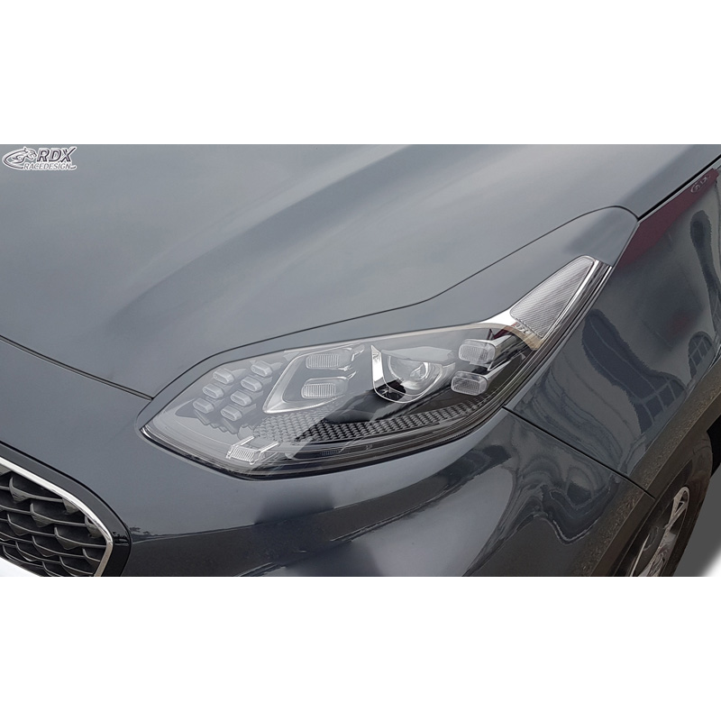Koplampspoilers  Kia Sportage 2015-2022 (ABS)
