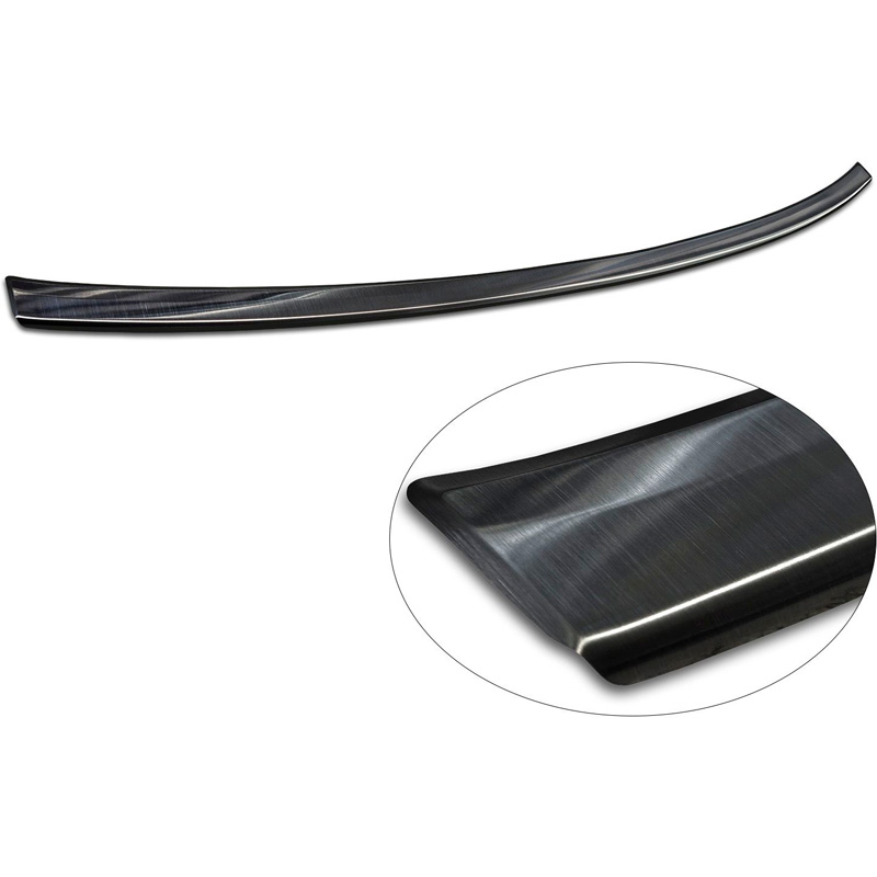 Avisa Black Stainless Steel Rear bumper protector  Mazda CX-80 (KL) 2024-