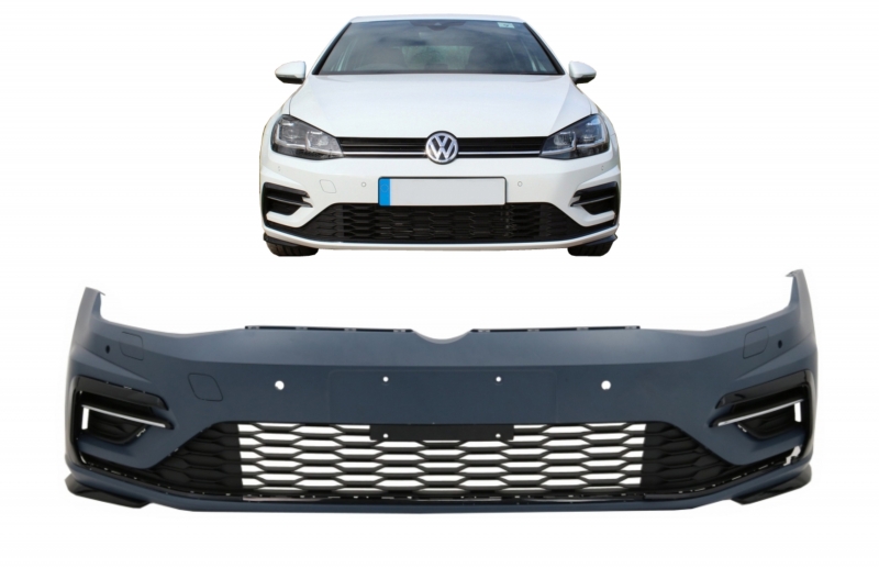 Voorbumper VW Golf 7.5 R-Line Look 17-19 PDC