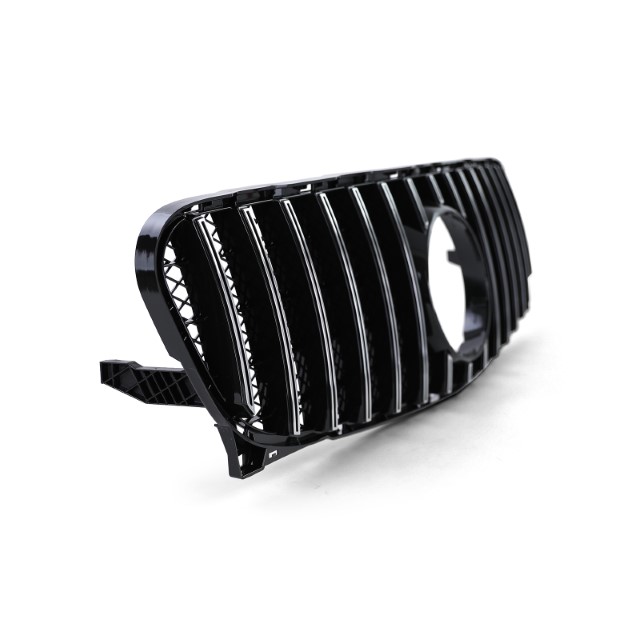 Grill Mercedes GLA X156 13-16 Glans Zwart/Chroom GT Look