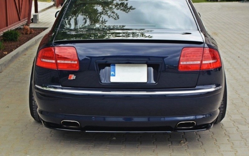 Diffuser Audi  A8 W12 D3 (Met verticale bar) Maxton Glanzend Zwart