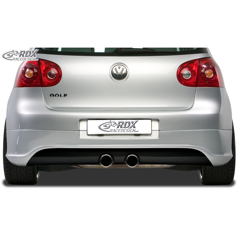 Rear bumper skirt  Volkswagen Golf V R32 Hatchback 3/5-doors R32 2003-2008 (R32 exhaust) excl. Variant/Plus (ABS)