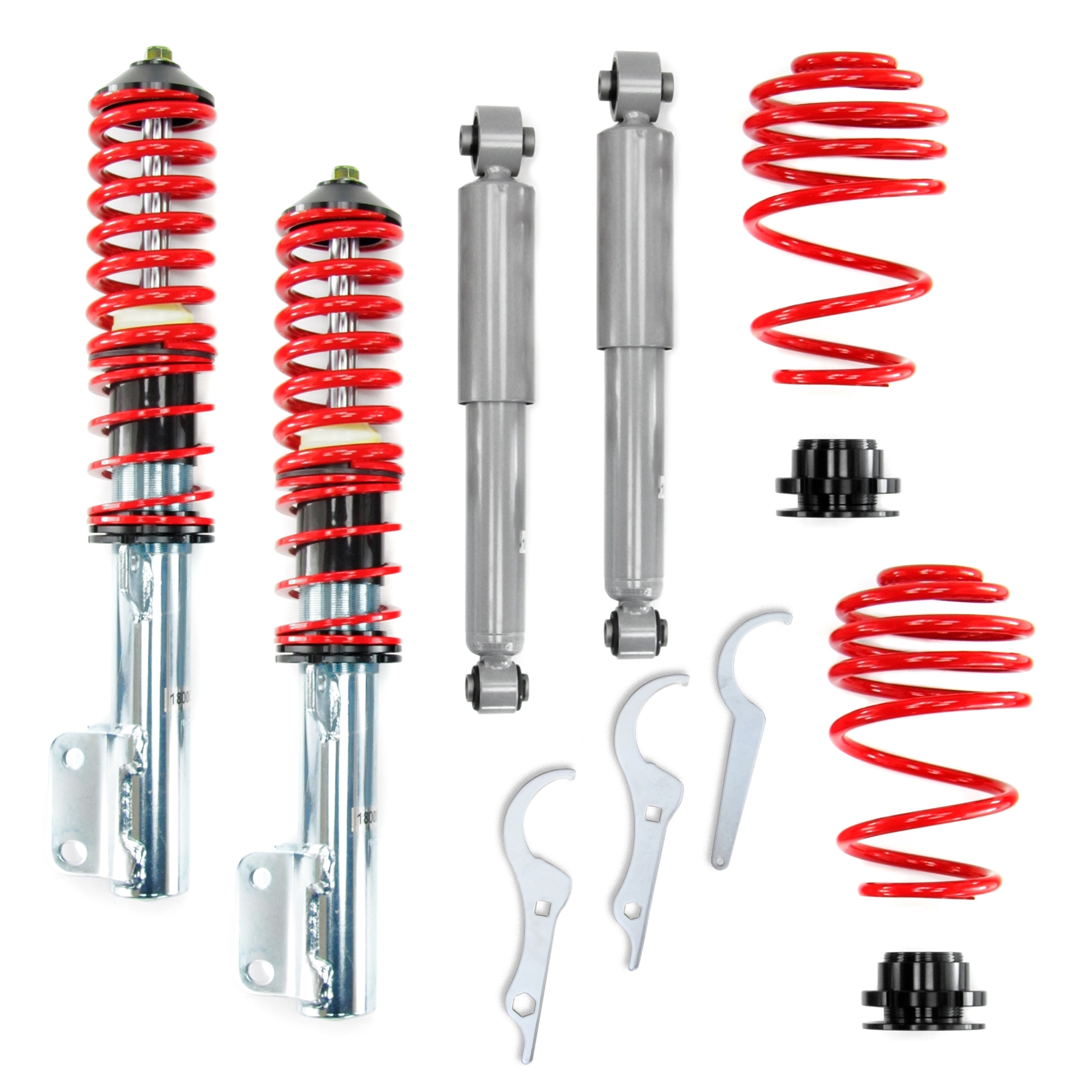 Coilover Set Opel Astra G 1.2 / 1.4 / 1.6 / 1.8 / 2.0 / 2.2 (8V & 16V), 1.7 TD / DTi / CDTi, 2.0 / 2.2 Di / DTi / 16V (1998–2004)