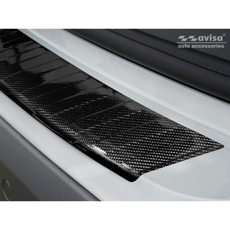 Real 3D Carbon Rear bumper protector  BMW X1 (F48) 2015-2022